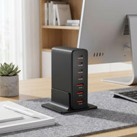 Chargeur GaN 200W 7 Ports